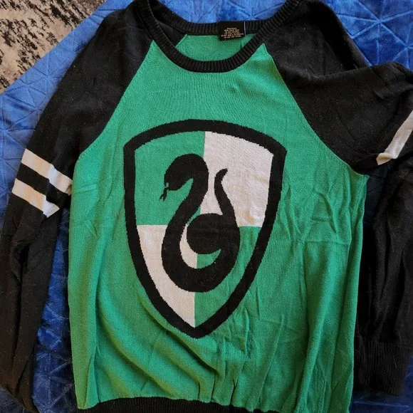 Warner Sweaters Hp Slytherin Sweater Nwot Poshmark